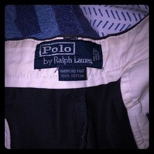 Ralph Lauren Polo Black Chino pants